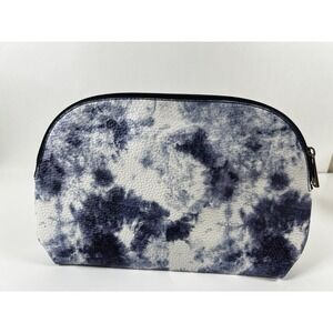 Blue‎ Tie Dye Makeup Cosmetic Bag – Zipper Pouch Case | Travel Organizer | NEW